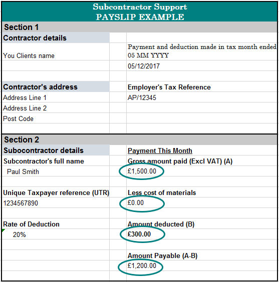 content slip